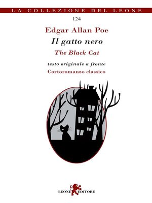 cover image of Il gatto nero / the Black Cat